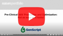 Genscript Webinar Pre-clinical AAV production and optimization